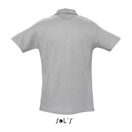 SOL'S SPRING IIMEN’S PIQUE POLO SHIRT (5XL, Grey Melange)