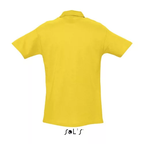 SOL'S SPRING IIMEN’S PIQUE POLO SHIRT (L, Gold)
