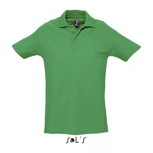 SOL'S SPRING IIMEN’S PIQUE POLO SHIRT (2XL, Kelly Green)