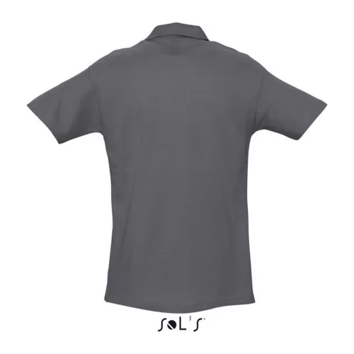 SOL'S SPRING IIMEN’S PIQUE POLO SHIRT (2XL, Mouse Grey)