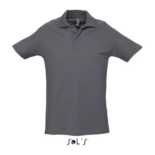 SOL'S SPRING IIMEN’S PIQUE POLO SHIRT (M, Mouse Grey)