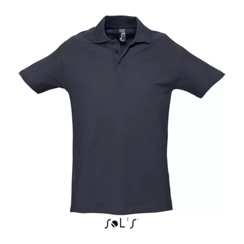 SOL'S SPRING IIMEN’S PIQUE POLO SHIRT (S, Navy)