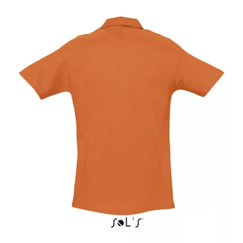 SOL'S SPRING IIMEN’S PIQUE POLO SHIRT (XL, Orange)