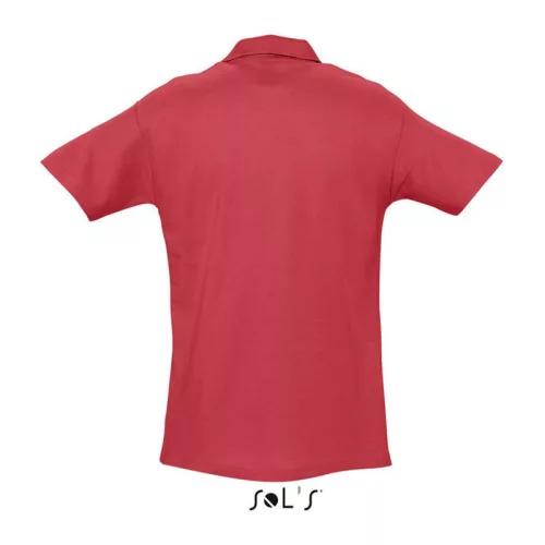 SOL'S SPRING IIMEN’S PIQUE POLO SHIRT (5XL, Red)