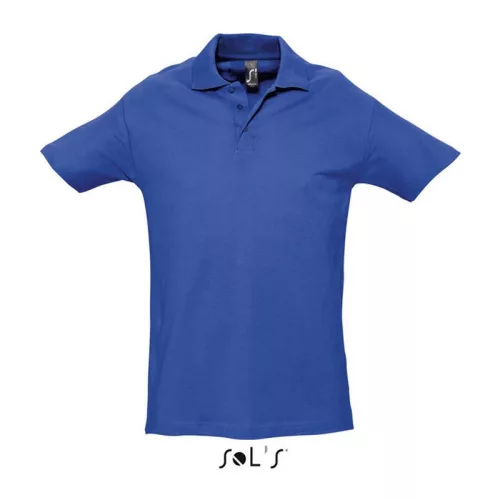 SOL'S SPRING IIMEN’S PIQUE POLO SHIRT (4XL, Royal Blue)