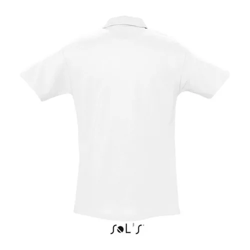 SOL'S SPRING IIMEN’S PIQUE POLO SHIRT (L, White)