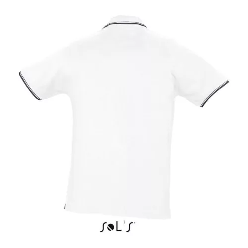 SOL'S PRACTICE MEN - POLO SHIRT (L, White/Navy)