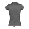 PRESCOTT WOMEN POLO SHIRT (M, Dark Grey)