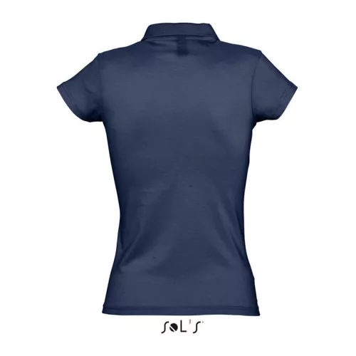 PRESCOTT WOMEN POLO SHIRT (M, French Navy)