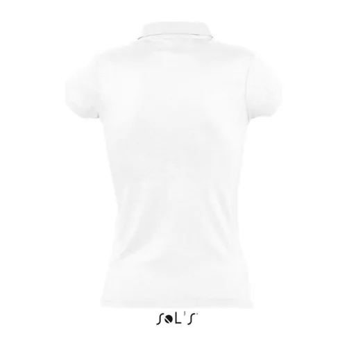 PRESCOTT WOMEN POLO SHIRT (2XL, White)