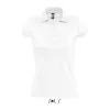 PRESCOTT WOMEN POLO SHIRT (M, White)