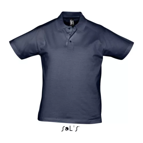 PRESCOTT MEN POLO SHIRT (M, French Navy)
