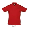 PRESCOTT MEN POLO SHIRT (M, Red)