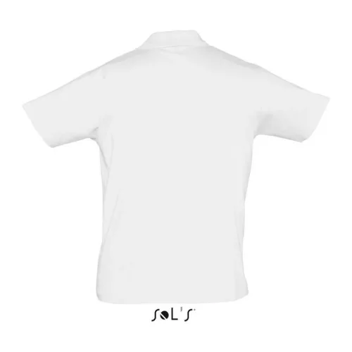 PRESCOTT MEN POLO SHIRT (XL, White)