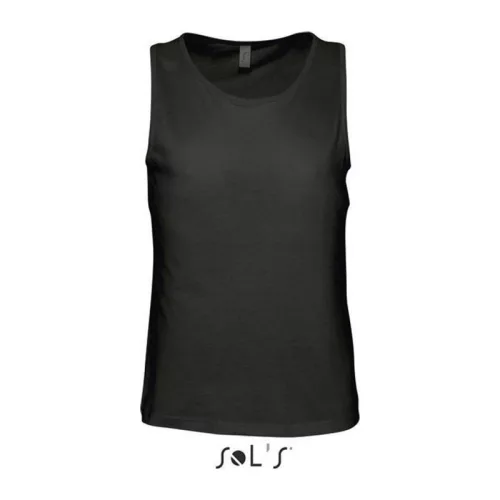 SOL'S JUSTIN - FÉRFI TRIKÓ (2XL, Deep Black)