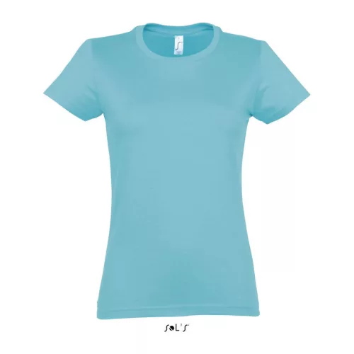 SOL'S IMPERIAL WOMEN - KÖRNYAKÚ POLÓ (S, Atoll Blue)