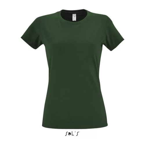 SOL'S IMPERIAL WOMEN - KÖRNYAKÚ POLÓ (M, Bottle Green)