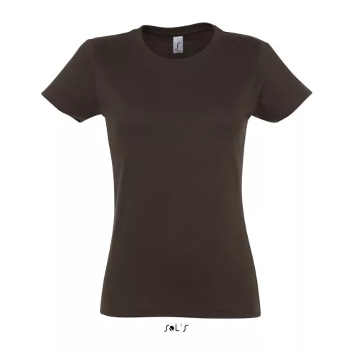 SOL'S IMPERIAL WOMEN - KÖRNYAKÚ POLÓ (M, Chocolate)