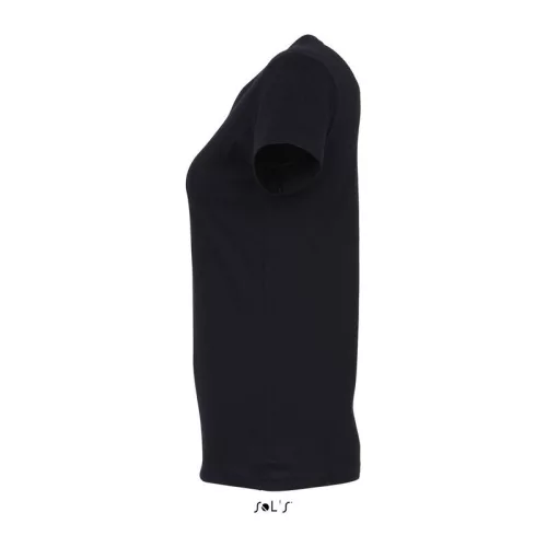 SOL'S IMPERIAL WOMEN - KÖRNYAKÚ POLÓ (2XL, Deep Black)