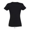 SOL'S IMPERIAL WOMEN - KÖRNYAKÚ POLÓ (L, Deep Black)
