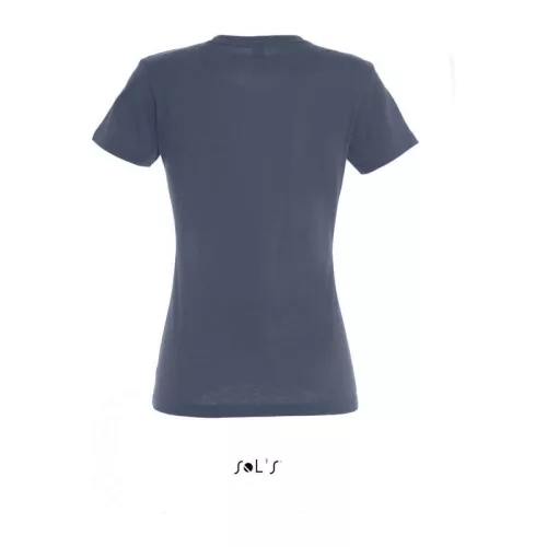 SOL'S IMPERIAL WOMEN - KÖRNYAKÚ POLÓ (M, Denim)