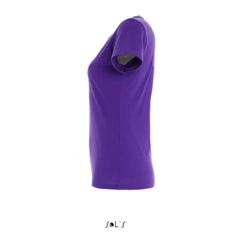 SOL'S IMPERIAL WOMEN - KÖRNYAKÚ POLÓ (XL, Dark Purple)