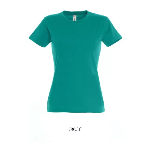 SOL'S IMPERIAL WOMEN - KÖRNYAKÚ POLÓ (2XL, Emerald)