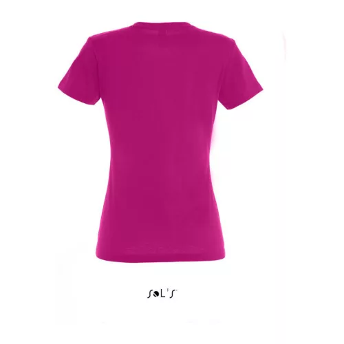 SOL'S IMPERIAL WOMEN - KÖRNYAKÚ POLÓ (S, Fuchsia)
