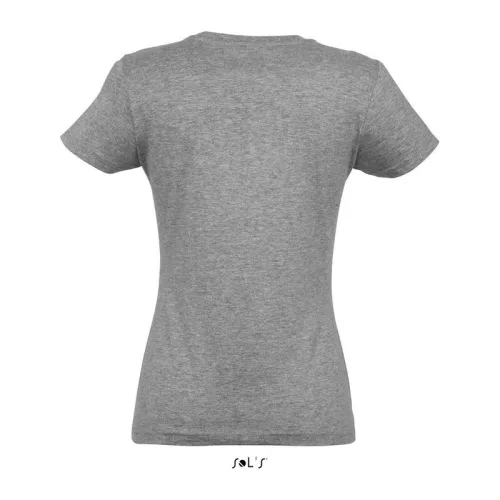 SOL'S IMPERIAL WOMEN - KÖRNYAKÚ POLÓ (2XL, Grey Melange)