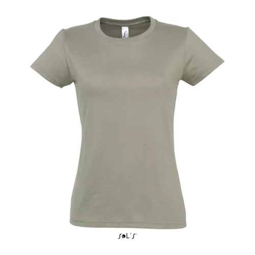 SOL'S IMPERIAL WOMEN - KÖRNYAKÚ POLÓ (2XL, Khaki)