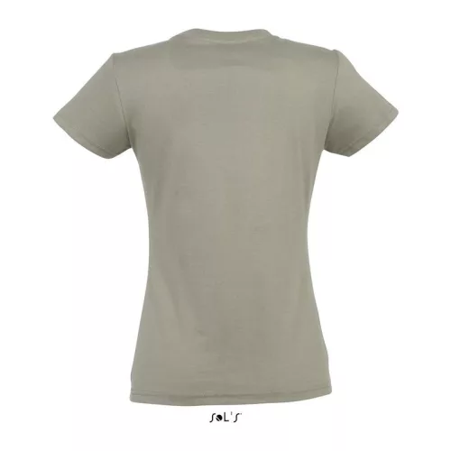 SOL'S IMPERIAL WOMEN - KÖRNYAKÚ POLÓ (L, Khaki)
