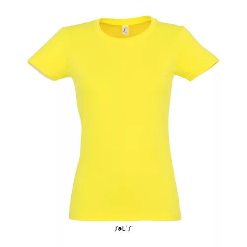 SOL'S IMPERIAL WOMEN - KÖRNYAKÚ POLÓ (2XL, Lemon)