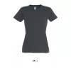 SOL'S IMPERIAL WOMEN - KÖRNYAKÚ POLÓ (2XL, Mouse Grey)