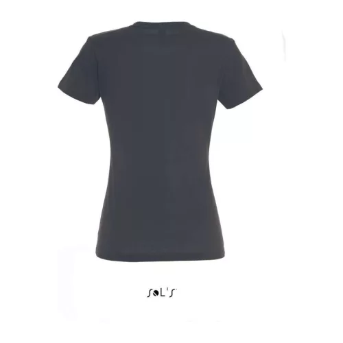 SOL'S IMPERIAL WOMEN - KÖRNYAKÚ POLÓ (2XL, Mouse Grey)