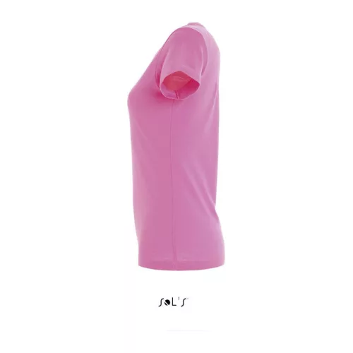 SOL'S IMPERIAL WOMEN - KÖRNYAKÚ POLÓ (XL, Orchid Pink)