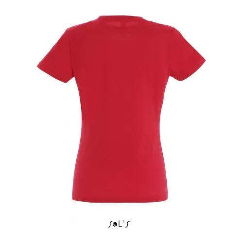 SOL'S IMPERIAL WOMEN - KÖRNYAKÚ POLÓ (S, Red)