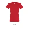 SOL'S IMPERIAL WOMEN - KÖRNYAKÚ POLÓ (XL, Red)