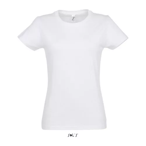 SOL'S IMPERIAL WOMEN - KÖRNYAKÚ POLÓ (L, White)
