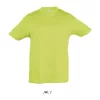 SOL'S REGENT KIDS - ROUND NECK T-SHIRT (12A, Apple Green)