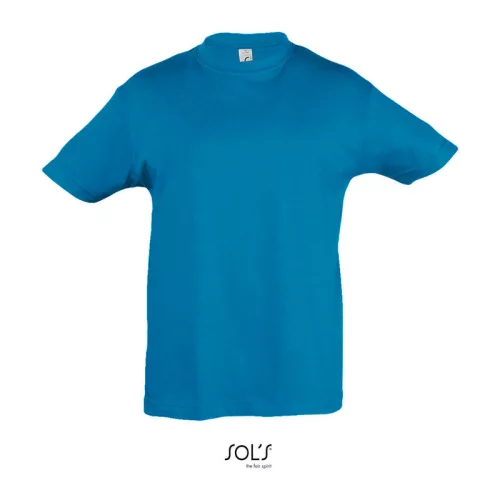 SOL'S REGENT KIDS - ROUND NECK T-SHIRT (6A, Aqua)