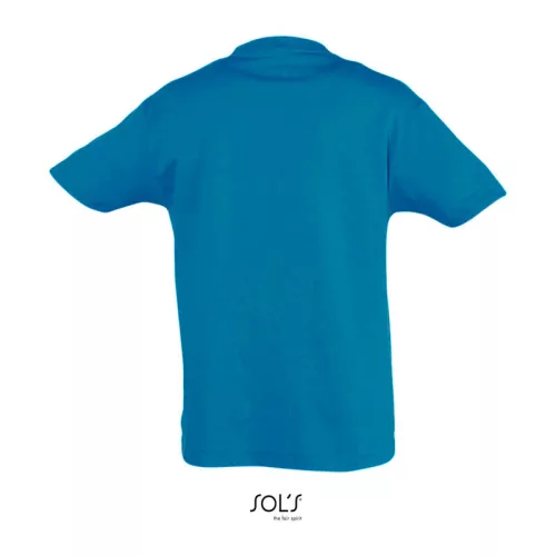 SOL'S REGENT KIDS - ROUND NECK T-SHIRT (8A, Aqua)