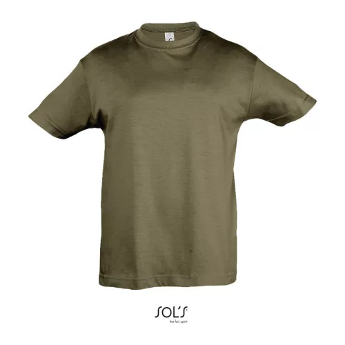 SOL'S REGENT KIDS - ROUND NECK T-SHIRT (2A, Army)