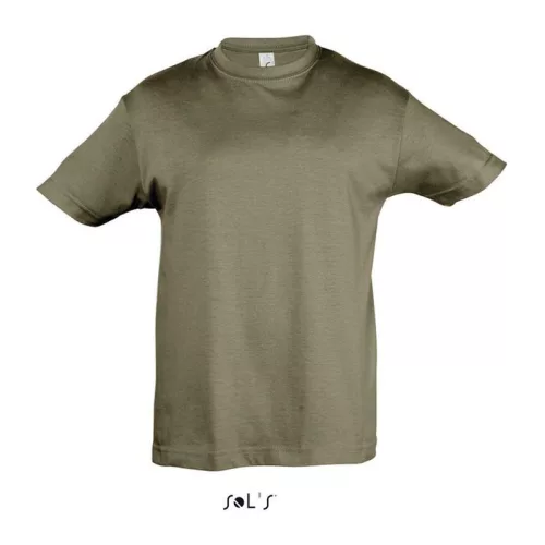 SOL'S REGENT KIDS - ROUND NECK T-SHIRT (6A, Army)