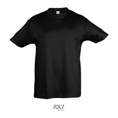SOL'S REGENT KIDS - ROUND NECK T-SHIRT (2A, Deep Black)