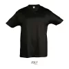 SOL'S REGENT KIDS - ROUND NECK T-SHIRT (4A, Deep Black)