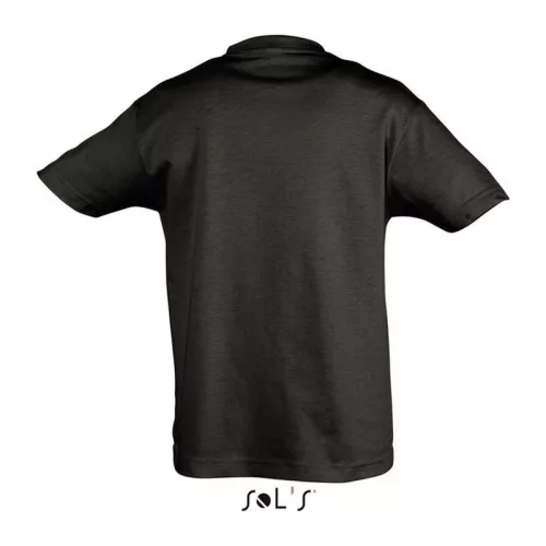 SOL'S REGENT KIDS - ROUND NECK T-SHIRT (6A, Deep Black)