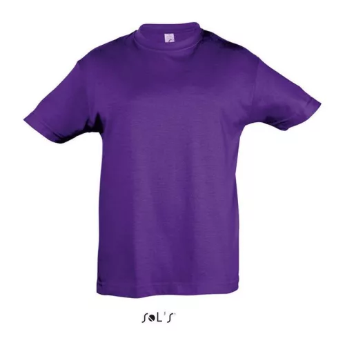 SOL'S REGENT KIDS - ROUND NECK T-SHIRT (4A, Dark Purple)