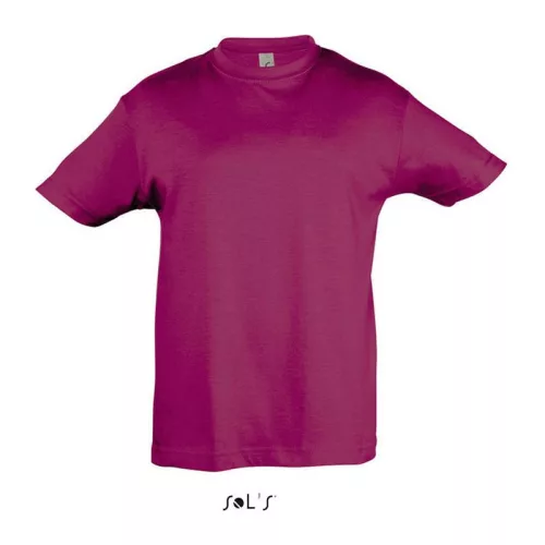 SOL'S REGENT KIDS - ROUND NECK T-SHIRT (6A, Fuchsia)
