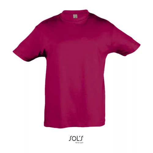 SOL'S REGENT KIDS - ROUND NECK T-SHIRT (6A, Fuchsia)