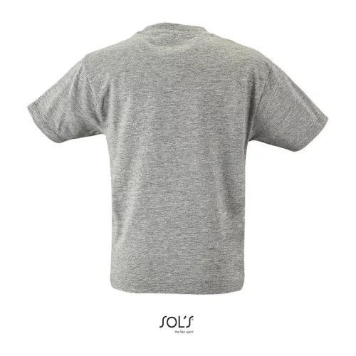 SOL'S REGENT KIDS - ROUND NECK T-SHIRT (6A, Grey Melange)